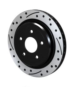 Bromsskiva Wilwood Corvette C5/C6 12.01x1.03 (305x26mm) 5x4.75 Vänster Borrad/Slitsad 160-14041-BK