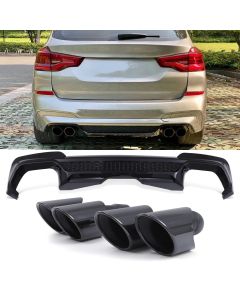 Diffuser Gravity Performance BMW X3 20i 30i G01 Pre-LCI 17-21 X3M Style