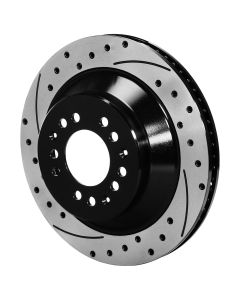 Bromsskiva Wilwood 12.88x1.10 (327x28mm) 5x4.50/4.75 Vänster Borrad/Slitsad Ventilerad 160-12190-BK