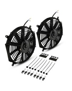 Kylarfläkt Kit Gravity Performance Universal 2x 12" Raka Blad
