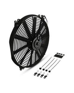 Kylarfläkt Kit Gravity Performance Universal 16" Raka Blad