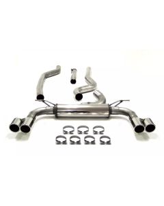 Sportavgassystem Simons BMW F34 GT 318D 320D 11-16 Twin Pipe Twin Tip