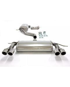 Sportavgassystem Simons Audi Volkswagen A3 Golf V VI Turbo 04-13 Twin Pipe