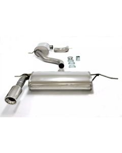 Sportavgassystem Simons Audi Volkswagen A3 Golf V VI Turbo 04-13 Dual Muffler