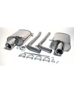 Sportavgassystem Simons Audi A4 Quattro 1.8T 2.0T 01-08