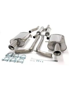 Sportavgassystem Simons Audi A4 Quattro 1.8T 2.0T 05-08 Dual Muffler
