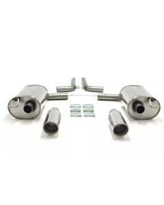 Sportavgassystem Simons Audi A6 2.4 2.8 3.0TFSi 3.2 4.2 2.0TDI 2.7TDI 3.0TDi 4WD 05-11 Single Ändrör