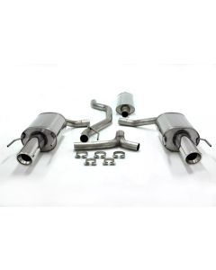 Sportavgassystem Simons Saab 9-3 1.8T 2.0T 2.8T Aero 03-14 Twin Pipe