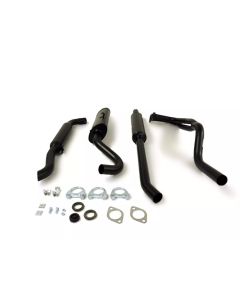 Sportavgassystem Simons Saab 99 76-84 Dubbelfläns