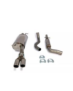 Sportavgassystem Simons Skoda Octavia RS 1.8T 1.9TDi 97-04 Twin Tip