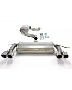 Sportavgassystem Simons Volkswagen Scirocco 1.4TSI 1.8TSI 2.0TFSI 08-14 Twin Pipe