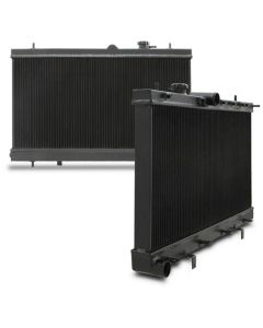 Kylare High Flow Gravity Performance Subaru Impreza Newage WRX Sti 03-07 Svart 40mm