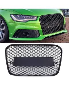 Grill Gravity Performance Audi A6 C7 11-15 Utan Emblem RS6 Style Honeycomb
