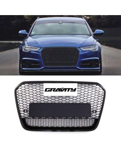 Grill Gravity Performance Audi A6 C7 11-15 RS6 Quattro Style Honeycomb