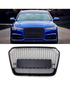 Grill Gravity Performance Audi A6 C7 12-15 Utan Emblem RS5 Style Honeycomb