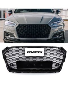 Grill Gravity Performance Audi A5 B9 F5 17-20 RS5 Style Honeycomb