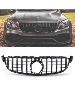 Grill Gravity Performance Mercedes C63 AMG C205 19-21 Med Kamerahål Panamericana GTR Style