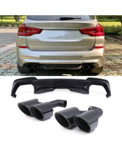 Diffuser Gravity Performance BMW X3 25i G01 Pre-LCI 17-21 X3M Style