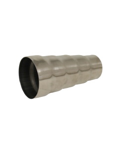 Stegmuff 49-55-60-64-70mm Rostfri