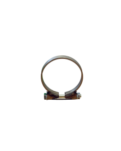 Bandklämma 79mm Rostfri
