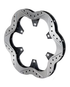 Bromsskiva Wilwood Super Alloy Scalloped 10.5x0.78 (267x20mm) 6x5.50 160-11217