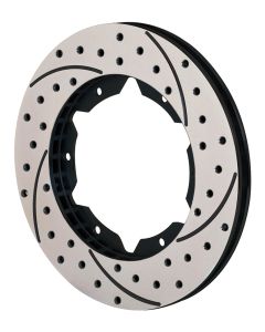 Bromsskiva Wilwood 10.75x0.81 (273x21mm) 6x6.25 Vänster Borrad/Slitsad Ventilerad 160-7098-BK