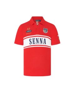 Kläder Ayrton Senna Pikétröja Legacy Röd