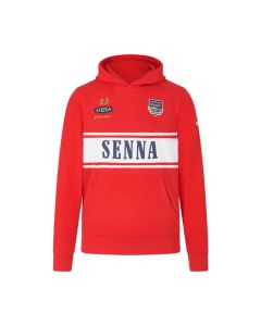 Kläder Ayrton Senna Huvtröja Legacy Röd