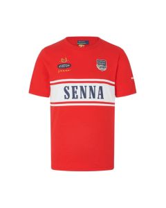 Kläder Ayrton Senna T-shirt Legacy Röd