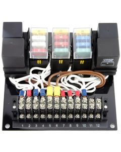 Kopplingspanel Säkringsbox Relä Komplett 12V