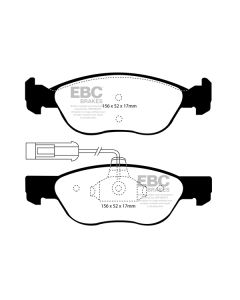 Bromsbelägg EBC Yellowstuff DP41060R