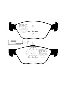 Bromsbelägg EBC Redstuff DP31061C