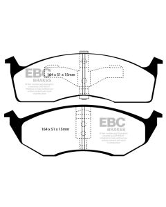 Bromsbelägg EBC Ultimax DP1065