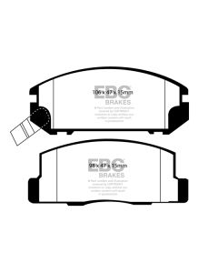 Bromsbelägg EBC Yellowstuff DP41107R