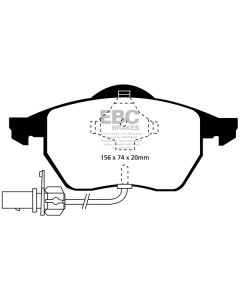 Bromsbelägg EBC Greenstuff DP21114