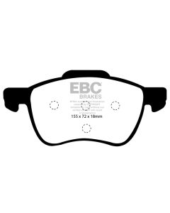 Bromsbelägg EBC Redstuff DP31229C