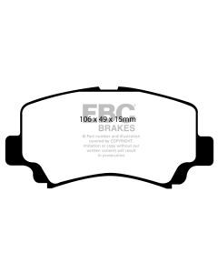 Bromsbelägg EBC Ultimax DP1291