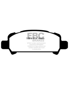 Bromsbelägg EBC Ultimax DP1293