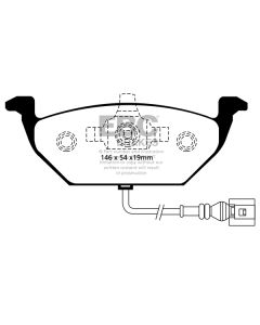 Bromsbelägg EBC Yellowstuff DP41329R