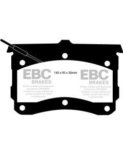 Bromsbelägg EBC Ultimax DP132