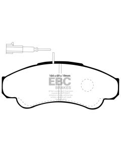 Bromsbelägg EBC Ultimax DP1379