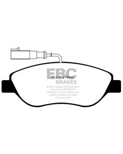 Bromsbelägg EBC Ultimax DP1382