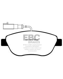 Bromsbelägg EBC Greenstuff DP21383/2
