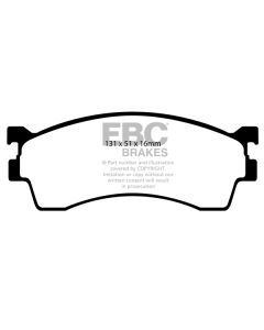 Bromsbelägg EBC Ultimax DP1409