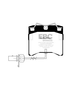 Bromsbelägg EBC Ultimax DP1429