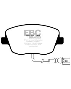 Bromsbelägg EBC Ultimax DP1479