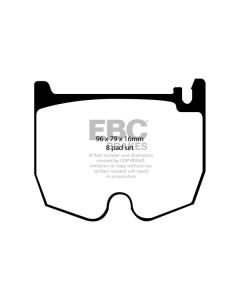 Bromsbelägg EBC Redstuff DP31486C