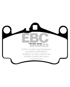 Bromsbelägg EBC Redstuff DP31515C