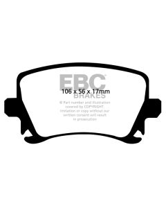 Bromsbelägg EBC Ultimax DP1518