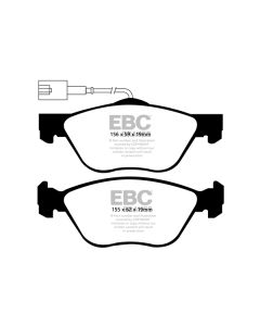 Bromsbelägg EBC Greenstuff DP21571